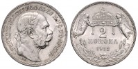 2 KORUNA 1912 KB FRANTIŠEK JOSEF I.