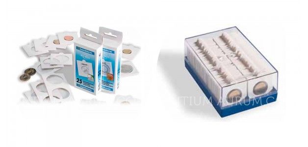RÁMEČKY NA MINCE-SAMOLEP. 32,5mm RÁMEČKY NA MINCE-SAMOLEP. 32,5mm