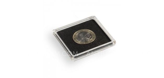 ČTVERCOVÉ KAPSLE NA MINCE QUADRUM - průměr 14 mm ČTVERCOVÉ KAPSLE NA MINCE QUADRUM - průměr 14 mm