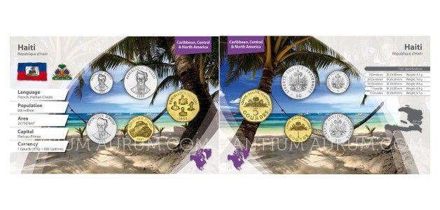 Sada oběžných mincí HAITI II.