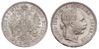 1 ZLATNÍK 1879 FRANTIŠEK JOSEF I. 