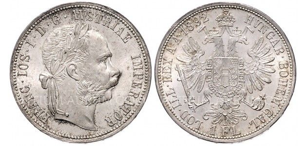 1 ZLATNÍK 1892 FRANTIŠEK JOSEF I. 1 ZLATNÍK 1892 FRANTIŠEK JOSEF I.