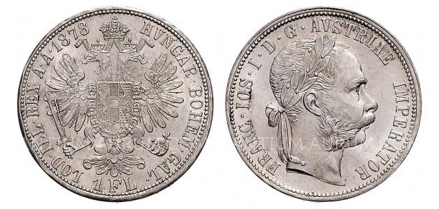 1 ZLATNÍK 1878 FRANTIŠEK JOSEF I. 1 ZLATNÍK 1878 FRANTIŠEK JOSEF I.