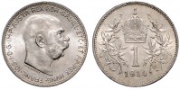 1 KORUNA 1914 FRANTIŠEK JOSEF I. 