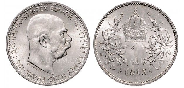 1 KORUNA 1915 FRANTIŠEK JOSEF I. 