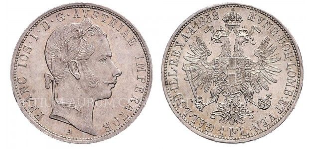 1 ZLATNÍK 1858 A FRANTIŠEK JOSEF I. 