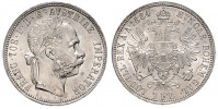 1 ZLATNÍK 1884 FRANTIŠEK JOSEF I. 