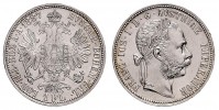 1 ZLATNÍK 1887 FRANTIŠEK JOSEF I. 