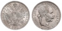 1 ZLATNÍK 1888 FRANTIŠEK JOSEF I. 