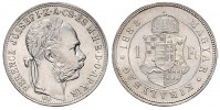 1 ZLATNÍK 1883 KB FRANTIŠEK JOSEF 
