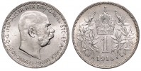 1 KORUNA 1916 FRANTIŠEK JOSEF I. (1848 - 1916)